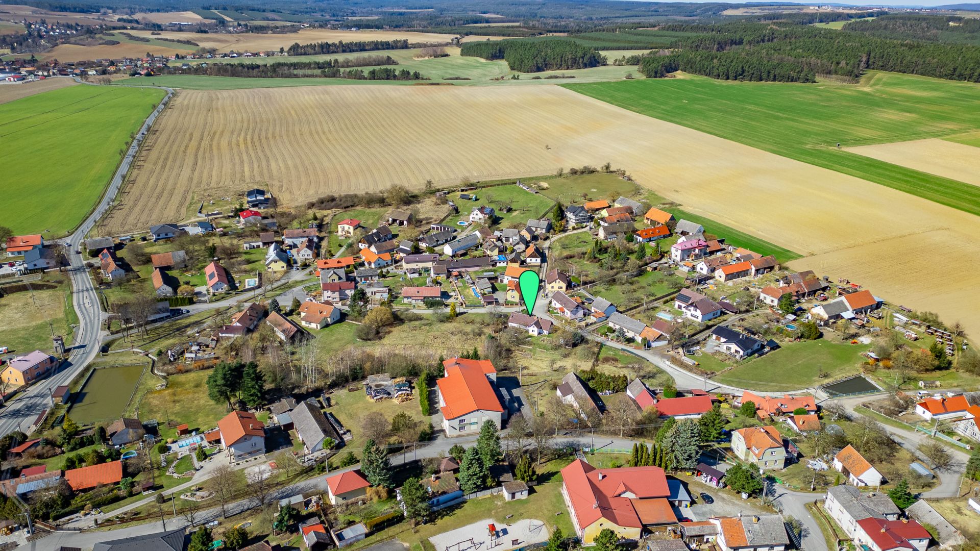 Prodej zajímavého pozemku, Mrtník u Plzně